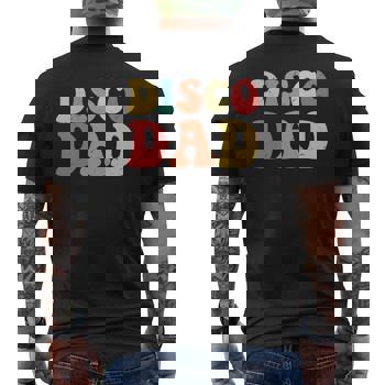 Disco Dad T-Shirt 1970s Disco King Matching Couple Shirts