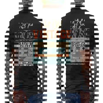 Mens Mens Rad Dad 1980'S Retro T-Shirt Fathers Day Shirt