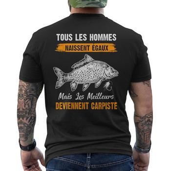 T-shirt Carpiste CARPE - Taille L Beige, Imprimé Carpe, 100% Coton, Neuf Avec étiquettes