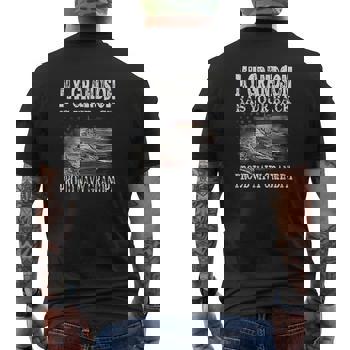 Mens Proud Navy Grandpa My Grandson Has Your Back T Shirt Mens Proud Navy Grandpa My Grandson Has Your Back T Shirt