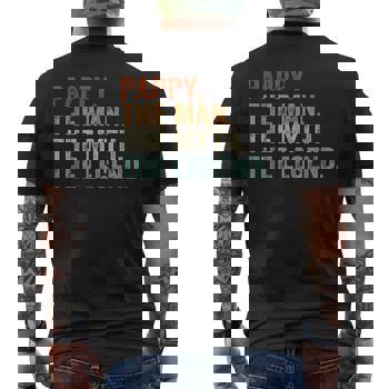 Mens Pappy The Man The Myth The Legend T-Shirt Mens Pappy The Man The Myth The Legend T-Shirt