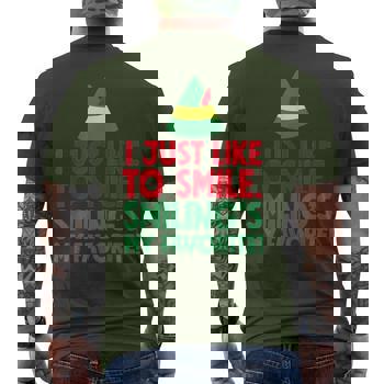 I Just Like Christmas Pyjamas Top Elf Costume Cadeau Pour