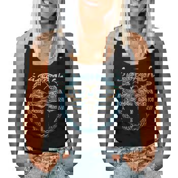 Sassenach Dragonfly Gaelic Scottish Design Tank Top Sassenach Dragonfly Gaelic Scottish Design Tank Top