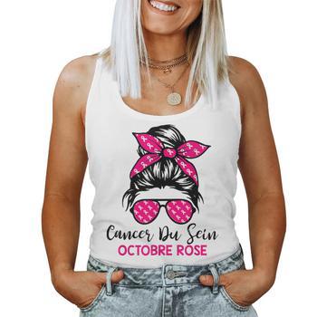 T-Shirt Femme Ruban Rose - Sensibilisation Cancer Du Sein Octobre Rose - Design Papillons
