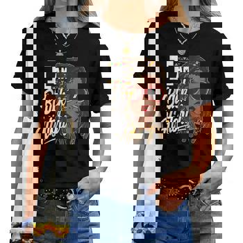 ファッション I Didn't Choose To Be Black Shirt African American Loc Women T-Shirt I Didn't Choose To Be Black Shirt African American Loc Women