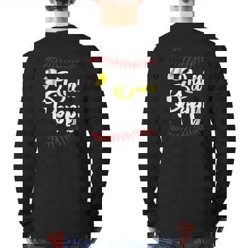 Ball Poppy Love Softball Baseball Player T-Shirt