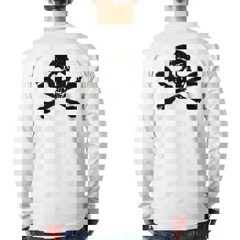 【骸骨】skull zip print long t shirt 骸骨】skull zip print long t shirt Oversized Long Sleeve