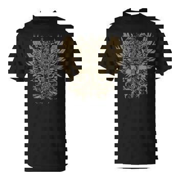 ★LMC★ GOTHIC TEE black Skull Eye Wings Goth Grunge Y2k Gothic Alt Emo Aesthetic T