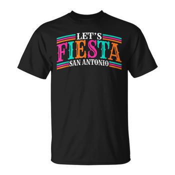 Let's Fiesta San Antonio Retro Cinco De Mayo Fiesta Sucia Men's T