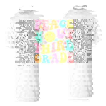 Peace Out Third Grade T Shirt Funny 3rd Grade Graduation Peace Out Third Grade T Shirt Funny 3rd Grade Graduation