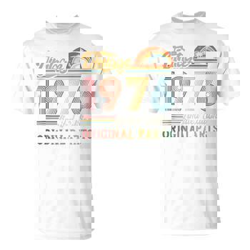 Vintage 1976 Limited Edition Original Parts Long Sleeve T-Shirt