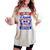 I Am Not Drunk I'm American 4Th Of July Women's Oversized Comfort T-shirt Ivory