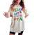 Peace Love Pta Retro Parent Teacher Association Groovy Women's Oversized Comfort T-shirt Ivory