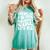 Birthday Party It's Me Hi Im The Birthday Girl Its Me Women's Oversized Comfort T-shirt Chalky Mint