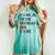Its Me Hi Im The Birthday Girl Its Me Happy Birthday Party Women's Oversized Comfort T-shirt Chalky Mint