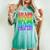 Shade Never Made Anybody Less Gay Lgbtq Rainbow Pride Groovy Women's Oversized Comfort T-shirt Chalky Mint