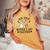 2024 Our First Mother's Day Together New Mom Coffee Lover Women's Oversized Comfort T-shirt Mustard