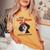 Bernedoodle Dog Proud Dog Mom Life Women's Oversized Comfort T-shirt Mustard