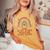 Gigi Is My Name Spoiling Is My Game Rainbow Women's Oversized Comfort T-shirt Mustard