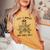 Just A Who Love Yoga Vintage For Womens Women's Oversized Comfort T-shirt Mustard