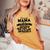 Proud Mama Class Of 2024 Graduate Matching Family Graduation Women's Oversized Comfort T-shirt Mustard