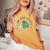 Retro Lucky Behavior Analyst St Patrick's Day Rainbow Bcba Women's Oversized Comfort T-shirt Mustard