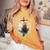 Yeshua Lion Of Judah Christian Faith Women's Oversized Comfort T-shirt Mustard