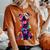 Cute Rainbow Pitbull Mom Dog Lover Pit Bull Owner Women's Women's Oversized Comfort T-shirt Yam