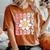 Groovy Daddy Matching Family Birthday Party Daisy Flower Women's Oversized Comfort T-shirt Yam