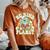 Groovy Earth Day Be Kind To Our Planet Retro Environmental Women's Oversized Comfort T-shirt Yam