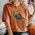 Longboat Key Fl Florida Souvenir Vintage Tribal Sea Turtle Women's Oversized Comfort T-shirt Yam