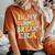 In My Summer Break Era Retro Groovy Summer Break Teacher Women's Oversized Comfort T-shirt Yam