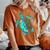 In A World Full Of Grandmas Be A Nana Sea Turtle Women's Oversized Comfort T-shirt Yam