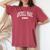 Averill Park New York Ny College University Sports Style Women's Oversized Comfort T-shirt Crimson