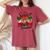 Big Sister Of Little Meatball Italian Theme 1St Birthday Women's Oversized Comfort T-shirt Crimson
