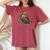 Longboat Key Fl Florida Souvenir Vintage Tribal Sea Turtle Women's Oversized Comfort T-shirt Crimson