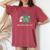 Retro Lucky Behavior Analyst St Patrick's Day Rainbow Bcba Women's Oversized Comfort T-shirt Crimson