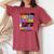 So Long 4Th Grade It's Been Fun Graduation Last Day School Women's Oversized Comfort T-shirt Crimson