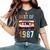 Best Of 1987 Retro Vintage Cassette Tape Women Women's Oversized Comfort T-Shirt Pepper