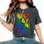 Best Gay Son Ever Lgbt Pride Rainbow Flag Family Outfit Love Women's Oversized Comfort T-Shirt Pepper