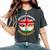 British Grown Indian Roots Vintage Flags For Women Women's Oversized Comfort T-Shirt Pepper