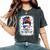 Chill The Fourth Out Patriotic 4Th Of July Men Women's Oversized Comfort T-Shirt Pepper