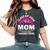 Class Of 2024 Mom Graduation Family Mama Graduate Women Women's Oversized Comfort T-Shirt Pepper