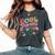 Cool Paras Club Groovy Paraprofessional Paraeducator Women's Oversized Comfort T-Shirt Pepper Cool Paras Club Groovy Paraprofessional Paraeducator Women's Oversized Comfort T-Shirt Pepper