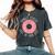 Donut Stress Just Do Your Best Rock The Test Day Teacher Women's Oversized Comfort T-Shirt Pepper