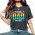 Free Dad Hugs Gay Rainbow Pride Lgbtq Proud Father Daddy Women's Oversized Comfort T-Shirt Pepper
