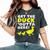 Get The Duck Outta Here Cute Animal Lover Women's Oversized Comfort T-Shirt Pepper