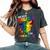 Gay Wolfs Rainbow Wolfs Skin Gay Pride Lgbt Women's Oversized Comfort T-Shirt Pepper