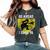 Girls Softball Catcher Go Ahead I Dare Ya Player Women's Oversized Comfort T-Shirt Pepper