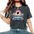 Girls Trip 2024 Total Solar Eclipse 2024 Girl Women's Oversized Comfort T-Shirt Pepper